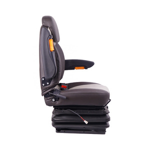 Luxury passenger bus parts air suspension bus driver seat with motor armrest etc