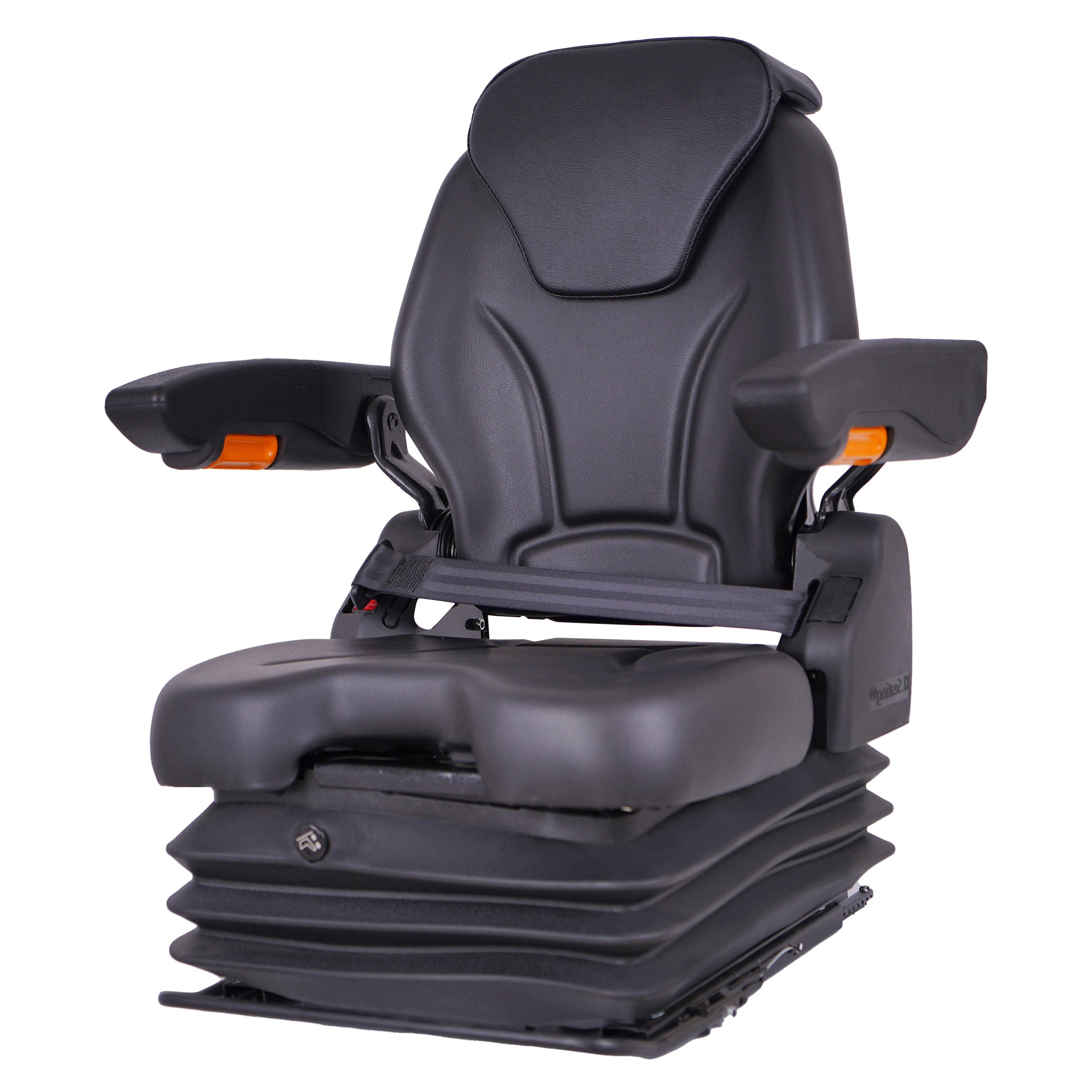 Industrial forklift seats with motor air suspension