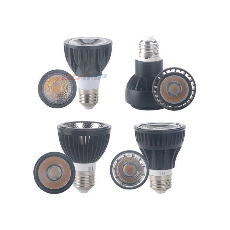 E27 63mm Par20 Led Light Par20 Led Bulb 8W 9W 12W Track Light Waterproof Par 20 Cob Spot Light