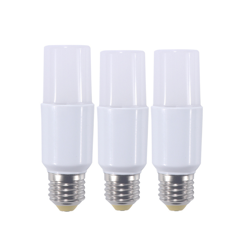 Popular 110v 230v 13W E27 Plastic white bulb 3000k 4000k  Aluminum lamp body rocket led stick bulb