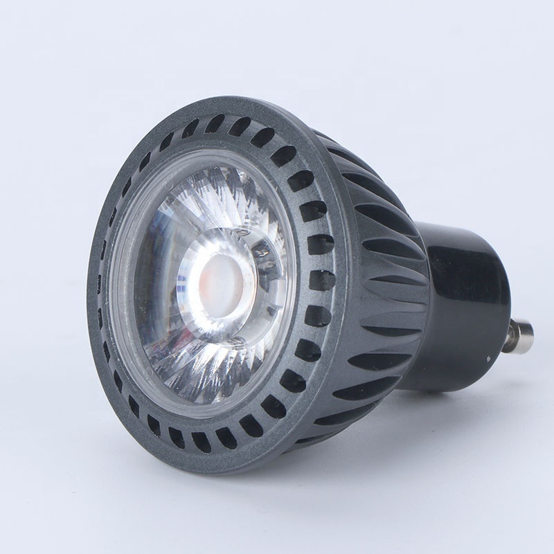 Gu10 Aluminium Led Bulb GU10 LED Dimmable Lamp COB 10 Degree 5W 7W GU10 Led Light Cri95 Spotlight