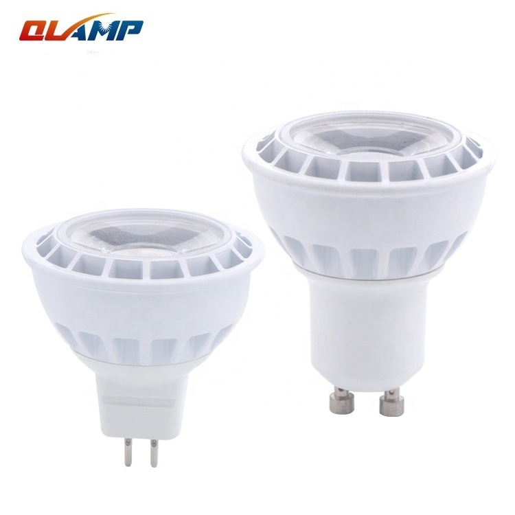 Aluminum COB Led Bulb Mr16 4000K AC DC 12V 8W 800 Lumen Led Spotlight Mr16