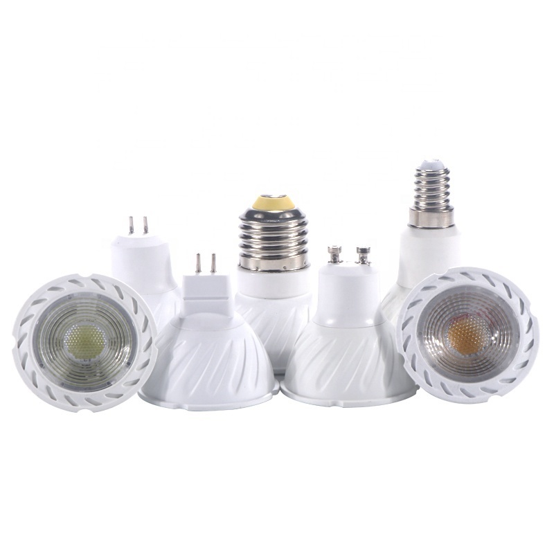 7W COB Gu10 Led Light Dimmable Cri95 2700K 4000k Led Gu10 Spotlight 110V 277v Led Gu10 Lamps