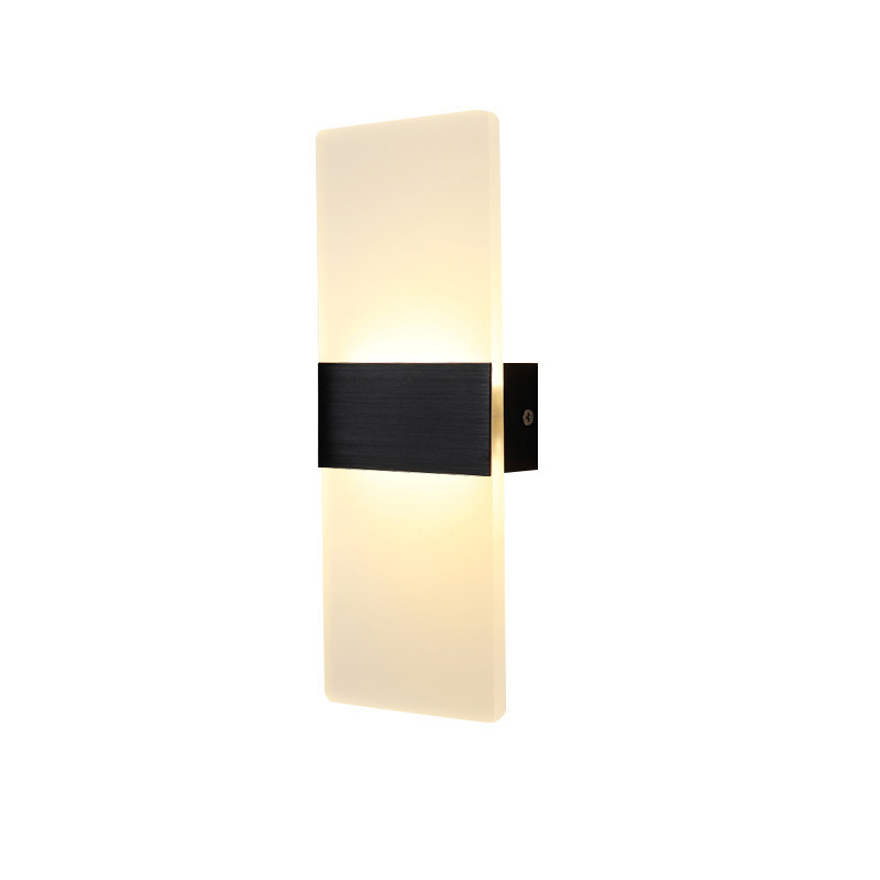 Modern Led Wall Light up down indoor living room reading wall bracket Light led acrylic Simplicity Decorative wall light