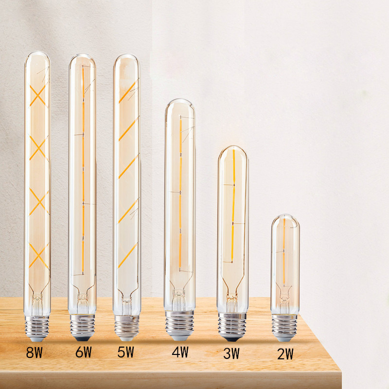 T30 LED bulb vintage led filament Tube bulb edison light bulb T80 T125 T185 T225 T300  LED filament light