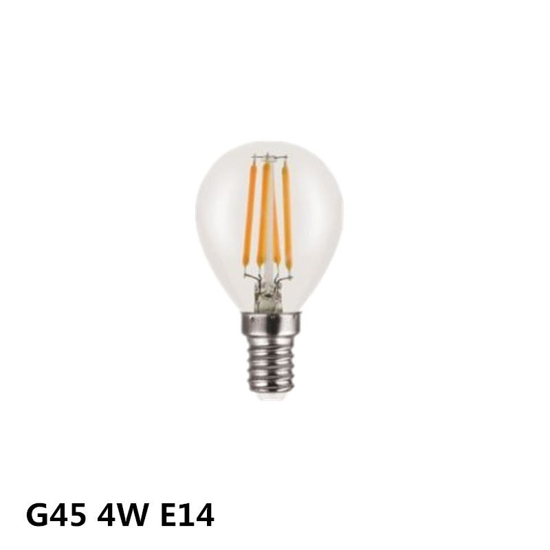 360 Degree g45 2W 4W 6W 8W High Quality Warm White Dimmable String Lighting Replacement LED Filament Bulbs Vintage Edison Lamp