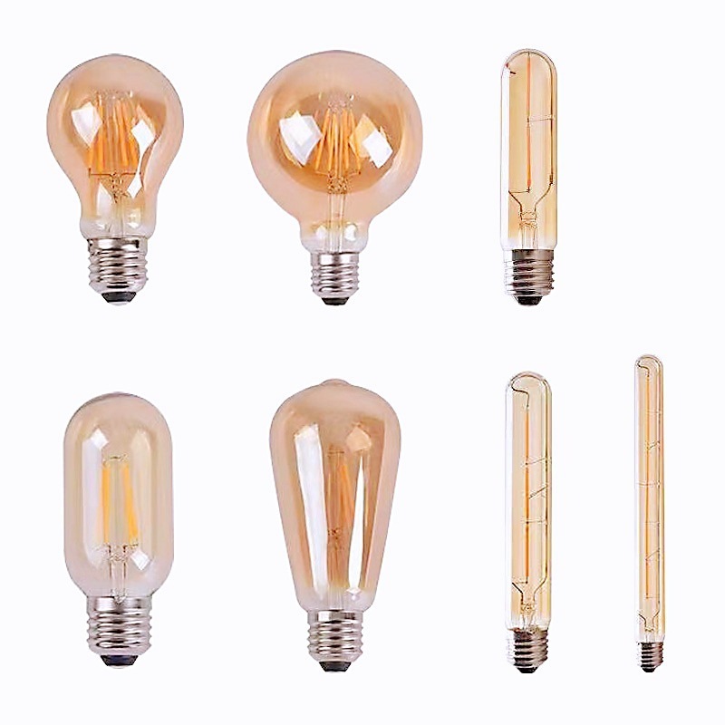 T30 LED bulb vintage led filament Tube bulb edison light bulb T80 T125 T185 T225 T300  LED filament light