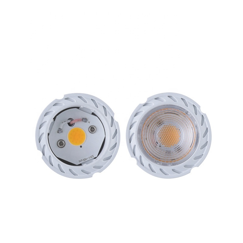 7W COB Gu10 Led Light Dimmable Cri95 2700K 4000k Led Gu10 Spotlight 110V 277v Led Gu10 Lamps