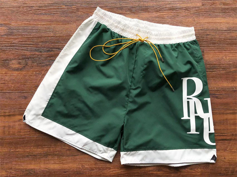 Custom Nylon Street Short Logo Design Double Layer Training Shorts Letters Embroidery Men's Sports Shorts