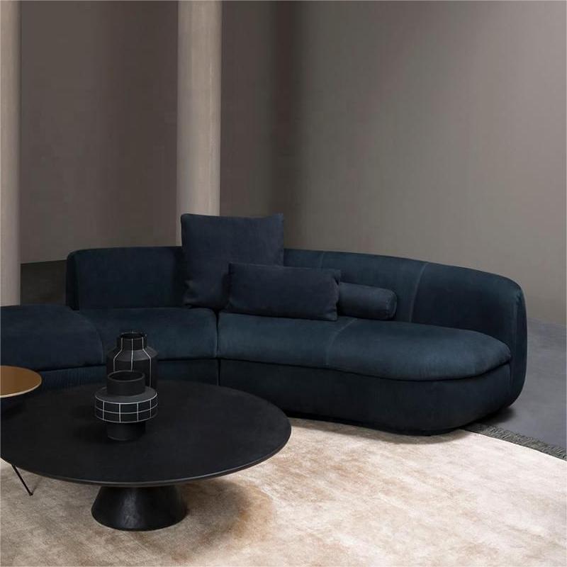 Curved Sofa 2 Seater 3 Modern Nordic Sofas And Couches Sectional U Shape Sofa Lowest Price Couch Living Room Furniture