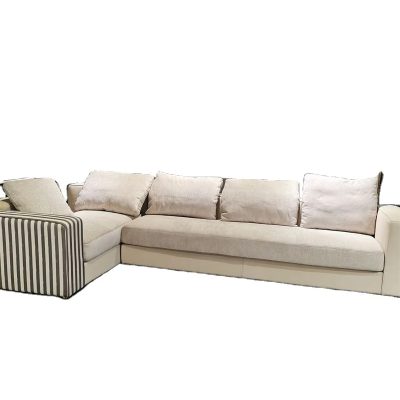 Right Sectional Sofa 4 Seater Left Hand Facing Chaise End Corner Sofa L Shape Living Room Sofas