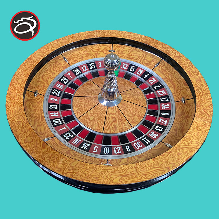 Luxury Casino 32 inch Roulette Wheels with High quality Solid wood for  Professional Casino