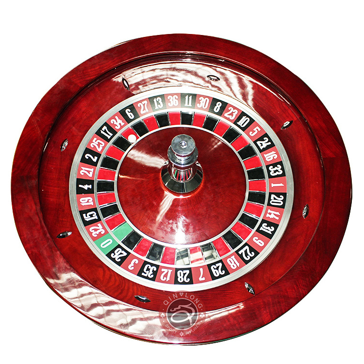 32inch Solid Wood Professional Casino Roulette Wheel High quality for Gambling Table