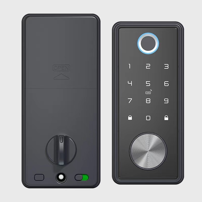 European Style Smart Home TTlock Tuya Remote Control Biometric Code Card Fingerprint WIFI Door Lock