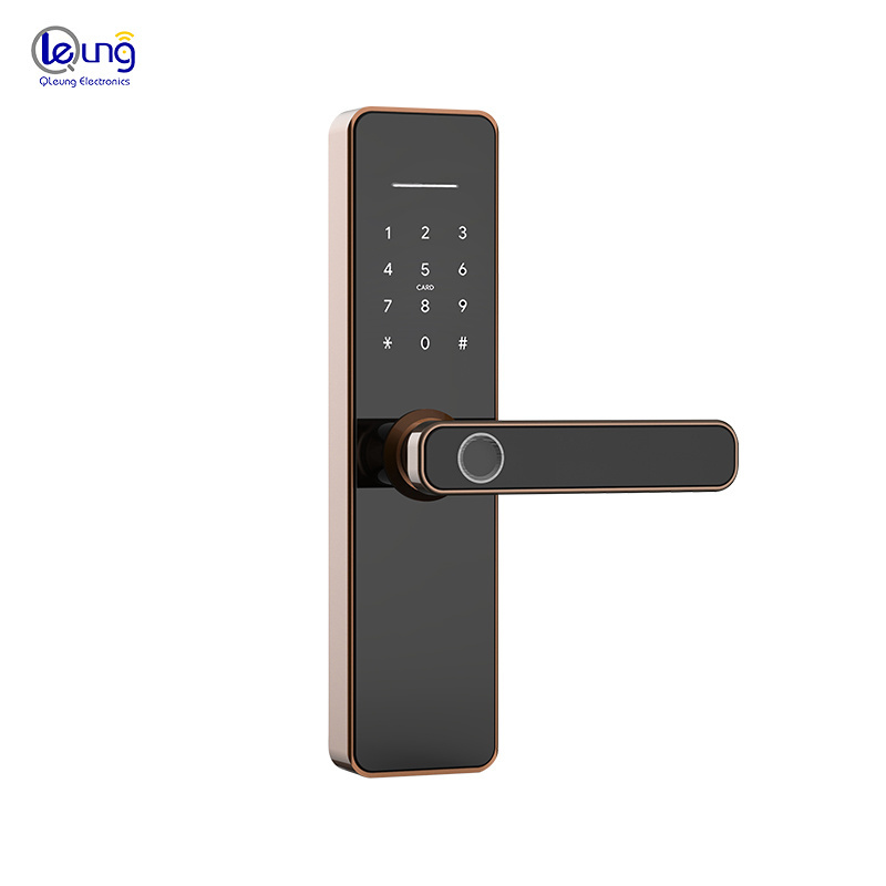 New Super September S811 Fingerprint Door Lock Intelligent Tuya Wifi Smart Locks TTlock With Password Card Smart Digital Lock