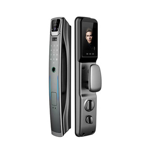 S937MAX 3D Face Recognition Cat's Eye Camera Fingerprint Video Calling Remote Visual Intercom Smart Door Lock