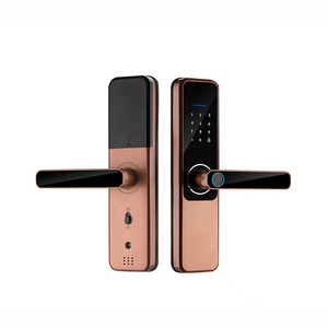 Hot Sale S802 Smart Locks Tuya Wifi Remote Control TTlock App Finger Print Password Card Key Digital Door Lock