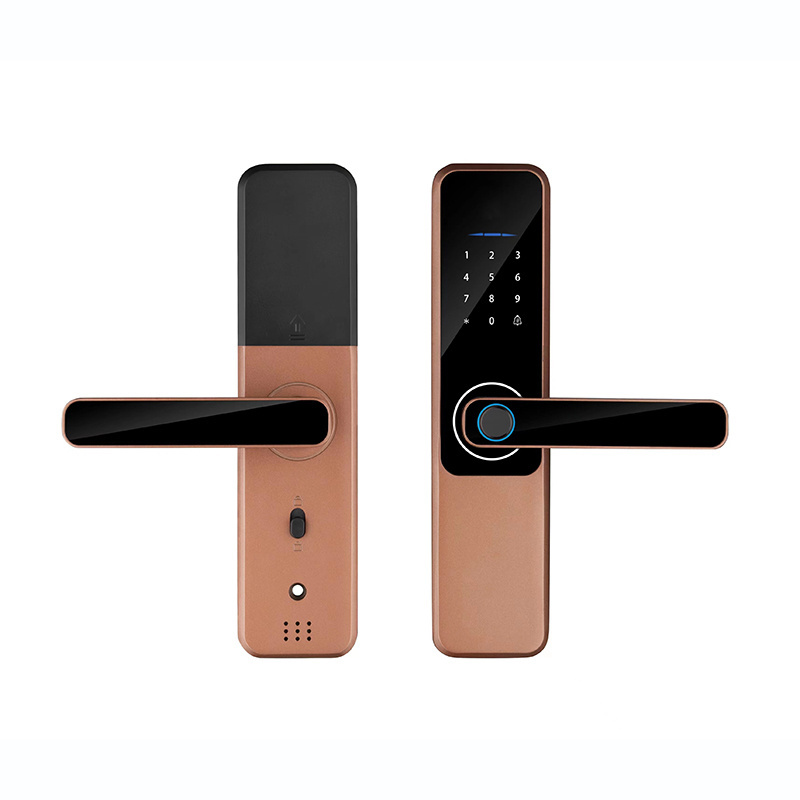 Hot Sale S802 Smart Locks Tuya Wifi Remote Control TTlock App Finger Print Password Card Key Digital Door Lock