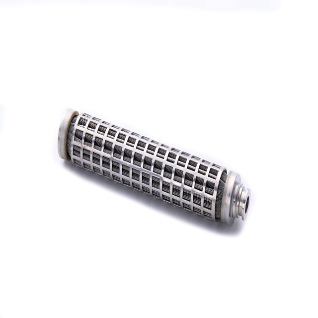 316 stainless steel 5 micro smoke weed  sintered wire mesh cold brew filter terp tube  cartridge mesh 20