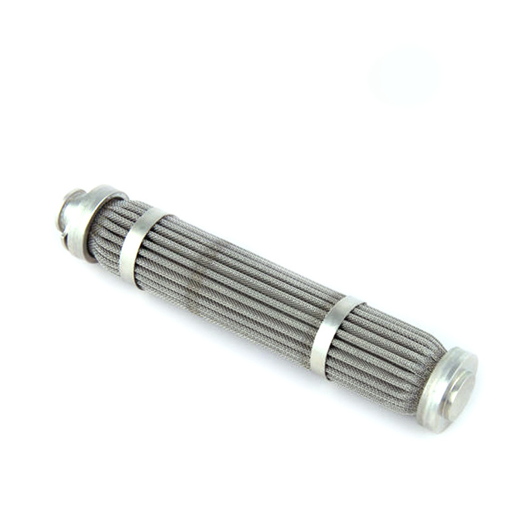 316 stainless steel 5 micro smoke weed  sintered wire mesh cold brew filter terp tube  cartridge mesh 20