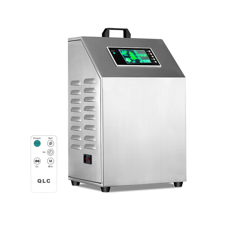 Qlozone portable mini quartz tube water treatment ozone generator 10g/hr air purifier ozone production machine