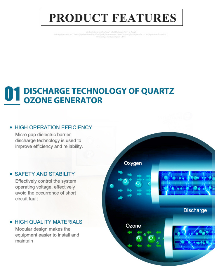 Qlozone home small cold corona discharge ozone machine portable ozone purifier lofans