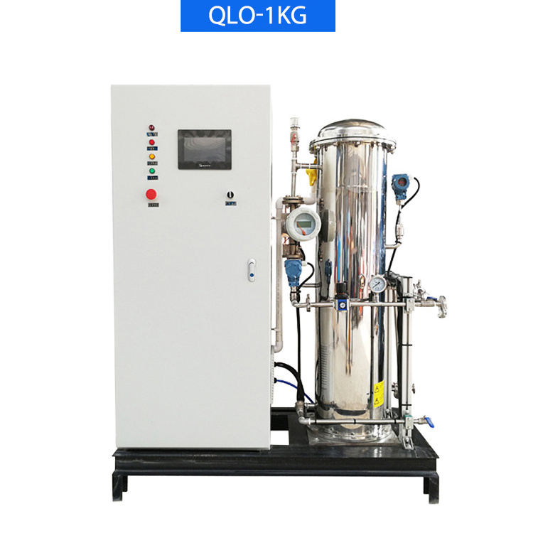 Qlozone large ozonizer for water treatment environmental protection equipment 1kg industrial ozone generator