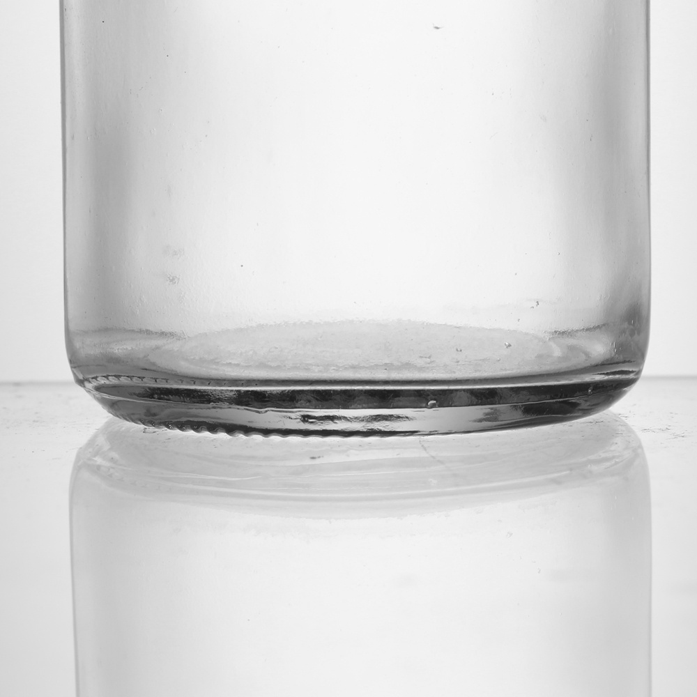 ECO Manufacturer Clear 500 ml Voss Glass Bottle for Water 500ml plastic lids