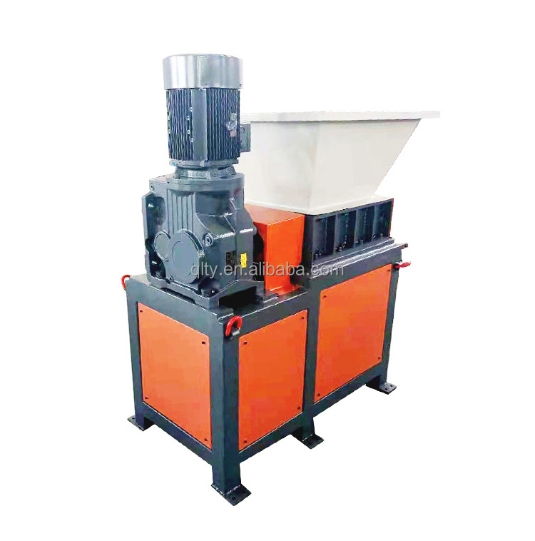 Plastic Waste Double Shaft Shredder Crushing Grind Machine Plastic Crusher Small Plastic Shredder for Home