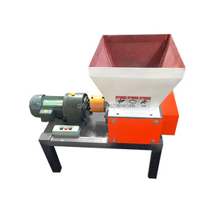 Plastic Waste Double Shaft Shredder Crushing Grind Machine Plastic Crusher Small Plastic Shredder for Home