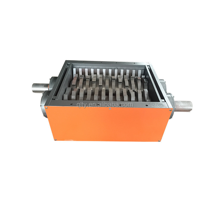 Plastic Waste Double Shaft Shredder Crushing Grind Machine Plastic Crusher Small Plastic Shredder for Home