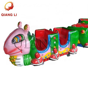 Outdoor Carnival Game kids theme park high quality amusement park rides customized products mini ant track train ride For Sale