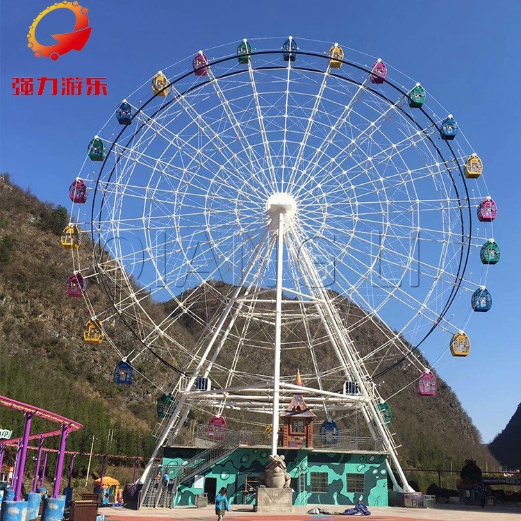 Source factory Big Mechanical Amusement Park Theme Park Carnival Spinning Game Ferris Wheel Rides For Sale