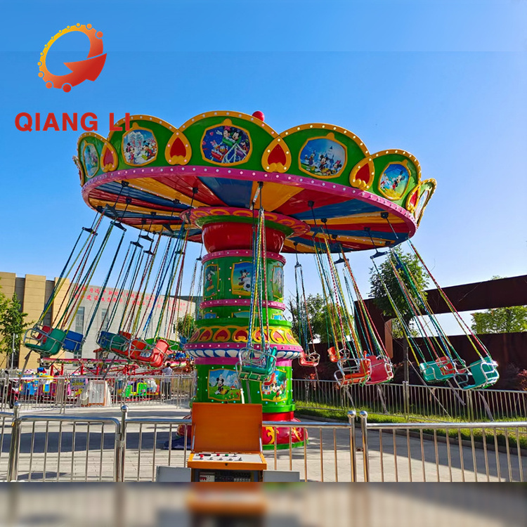 Direct factory China Manufacture Forest Animals Flying Chair Rides Flying Chair Ride Chair Swing Ride Amusement Park for Sale