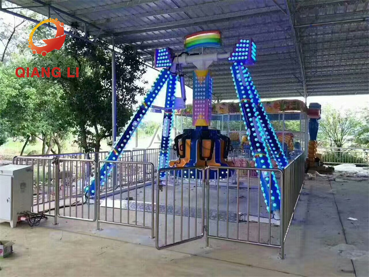 Qiangli Exciting Amusement Park Rides Adults Carnival Game Frisbee Spinning Big Pendulum Swing Rides