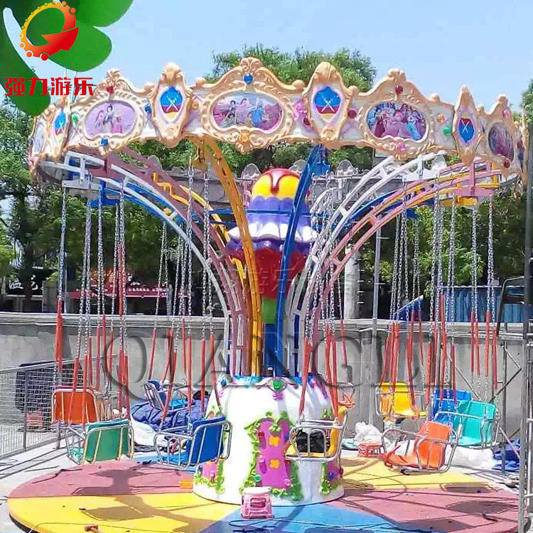 Outdoor flying chair flying chair rides for sale theme park swings