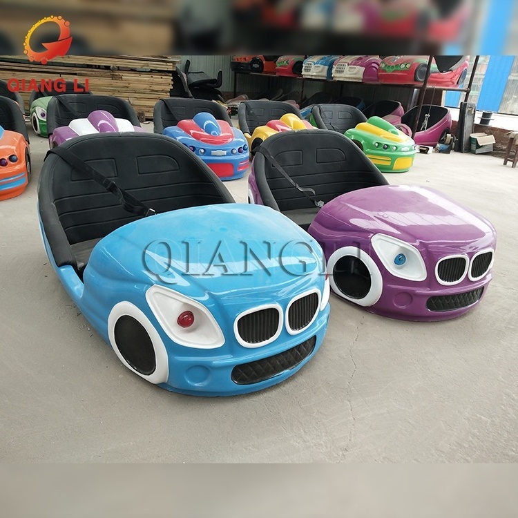 Qiangli Top amusement manufacturer battery operated adult bumper cars for kids indoor rides children electric dodgem bumper car