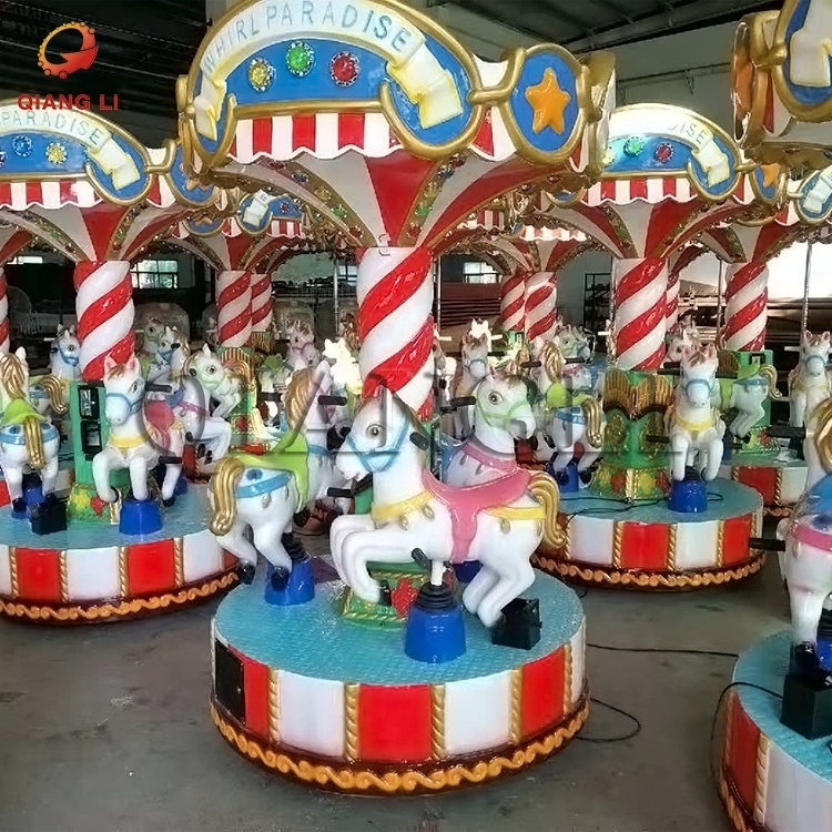 Popular sale carousel merry go round commercial playground equipment carousel for sale portable amusement carousel rides