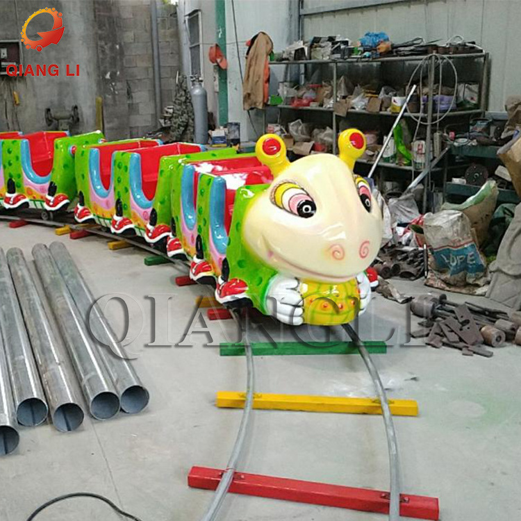 Outdoor Carnival Game kids theme park high quality amusement park rides customized products mini ant track train ride For Sale