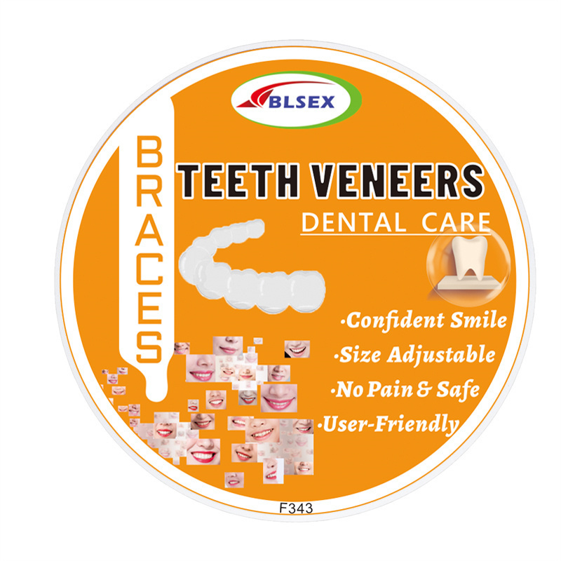 Drop shipping 2022 NEW Perfect Smile Teeth Cover  Comfort Fit Flex Teeth Veneers Upper/ Lower Teeth Set  snap on tooth care