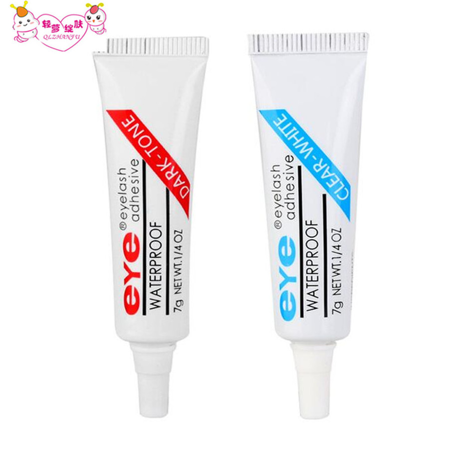 High quality eyelash glue white & black portable false eyelashes glue eye lashes adhesive sample Adhesive