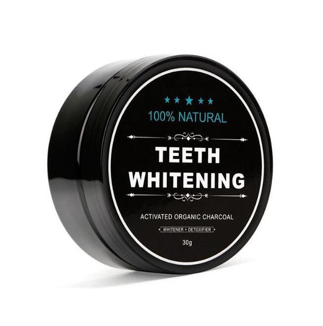 Teeth Whitening Charcoal Powder Oral Hygiene Cleaning Teeth Plaque Tartar Removal Stains Tooth Black Powders