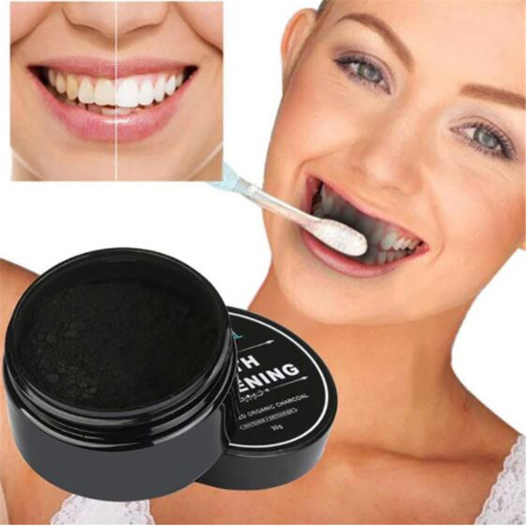 Teeth Whitening Charcoal Powder Oral Hygiene Cleaning Teeth Plaque Tartar Removal Stains Tooth Black Powders