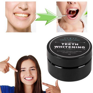 Whitening Teeth powder Oral Hygiene Cleaning Teeth Whitening Stains Tartar Removal Activated charcoal powder  private logo