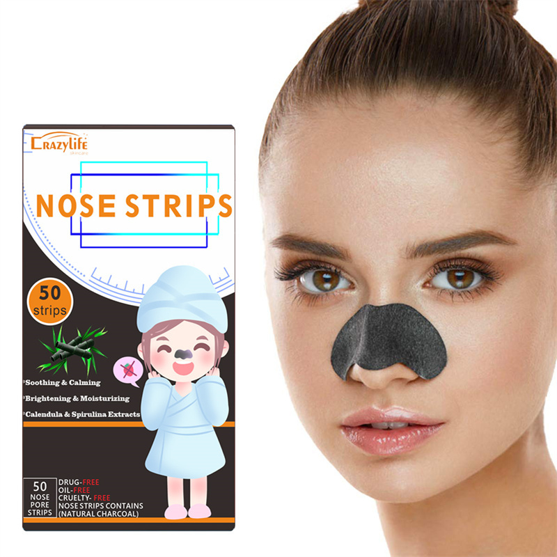 Unisex Blackhead Remove Mask Peel Nasal Strips Deep Cleansing Shrink Pore Nose Black Head Remove Stickers Skin Care Mask Patch