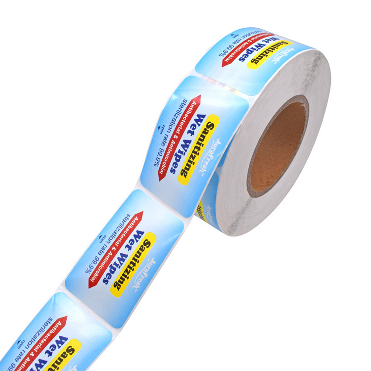 Custom printing heat shrink sleeve PET/PVC bottle wrap label heat shrink label for beverage