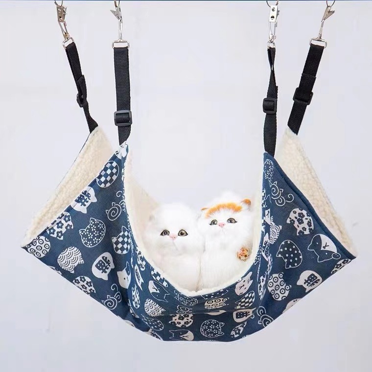 TTT Pet Indoor Modern Window Perch Wall Mounted Cat Hanging Hammock Cat Bed