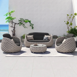 Aluminum outdoor furniture Europe and the United States hot list top five star hotel dedicated outdoor waterproof furniture