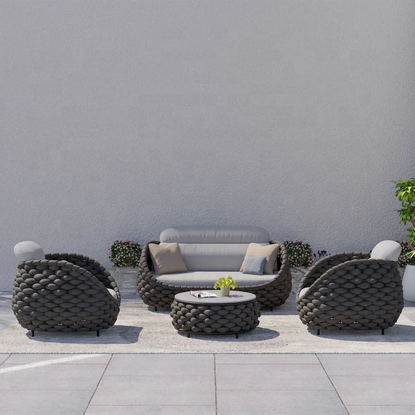 Aluminum outdoor furniture Europe and the United States hot list top five star hotel dedicated outdoor waterproof furniture