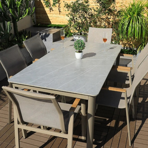 Dining Room Furniture Modern Outdoor Garden Furniture Outdoor Bistro Set Aluminum Chair And Table  Dining Table Set